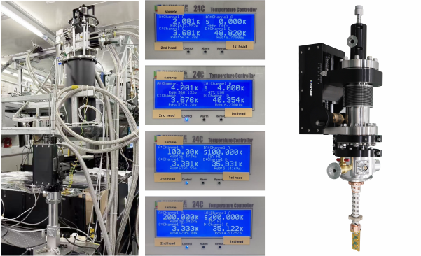 低振動干式紅外低溫系統(tǒng)安裝成功