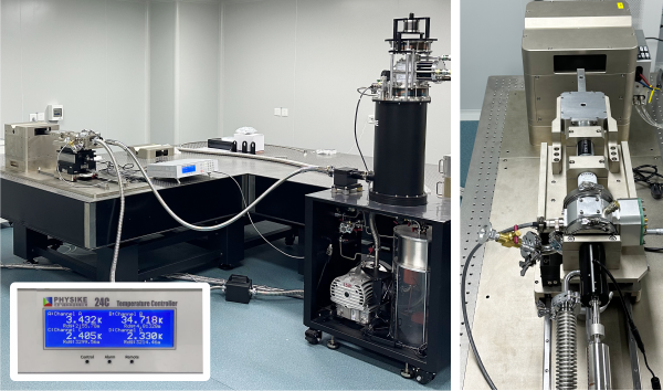 匹配磁光克爾顯微鏡的無(wú)液氦低溫系統(tǒng)安裝成功-1.png