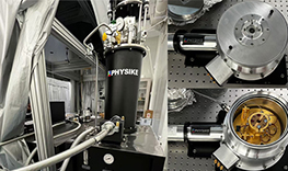 集成金剛石對(duì)頂砧壓機(jī)的干式顯微低溫系統(tǒng)安裝成功