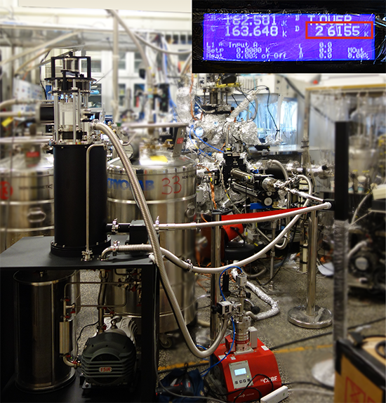 飛斯科用于ARPES實(shí)驗(yàn)的開(kāi)環(huán)低溫插件無(wú)液氦化升級(jí)成功 飛斯科用于ARPES實(shí)驗(yàn)的開(kāi)環(huán)低溫插件無(wú)液氦化升級(jí)成功